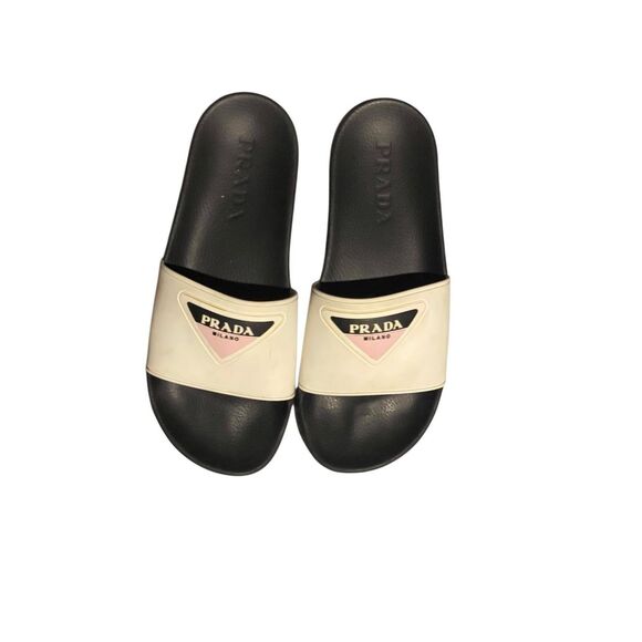 Prada Rubber Slip On Sandal - Picture 9 of 11